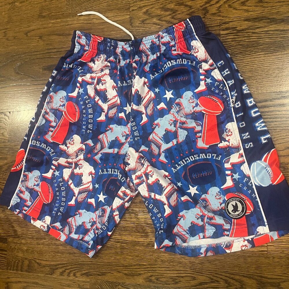 Flow Society Boys Lacrosse/Hockey Shorts - Youth XL